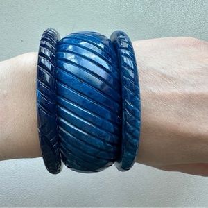 Splendette Navy bangle set